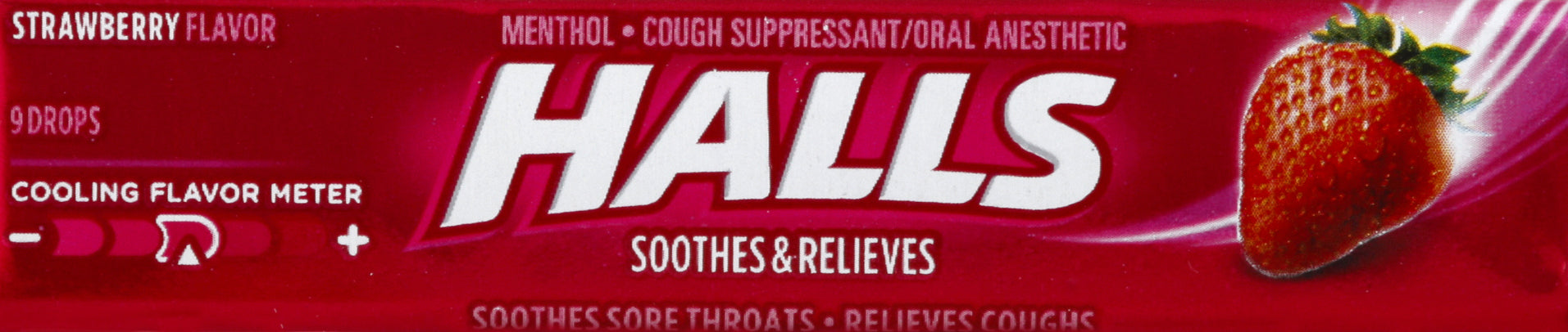 Halls Cough Suppressant/Oral Anesthetic 9 ea