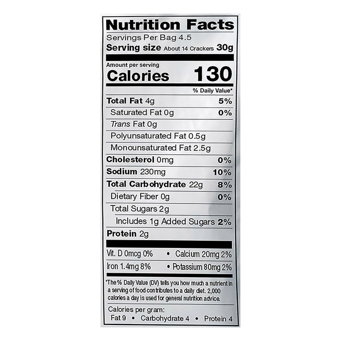 Miltons Gluten Free Crispy Sea Salt Baked Crackers 4.5 oz