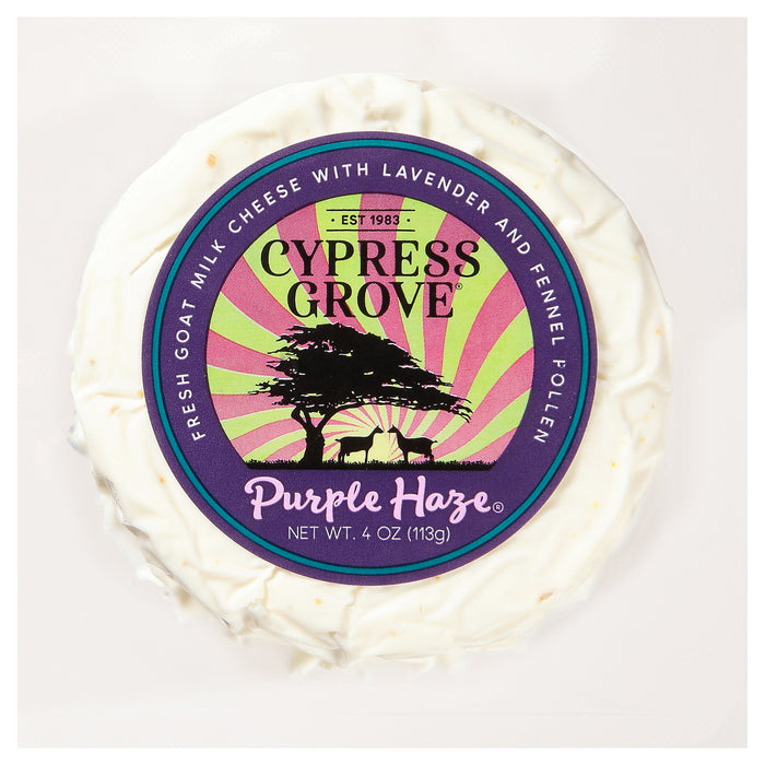 Cypress Grove Purple Haze Fresh Goat Milk Cheese 4 oz