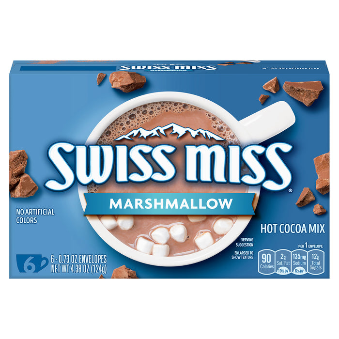 Swiss Miss Hot Chocolate w/ Marshmallows, 6 ct