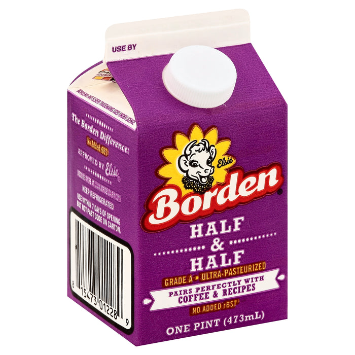 Borden Half & Half 1 pt