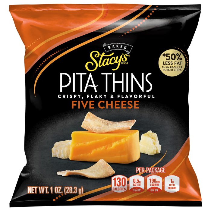 Stacy's Pita Thins Five Cheese, 1 oz