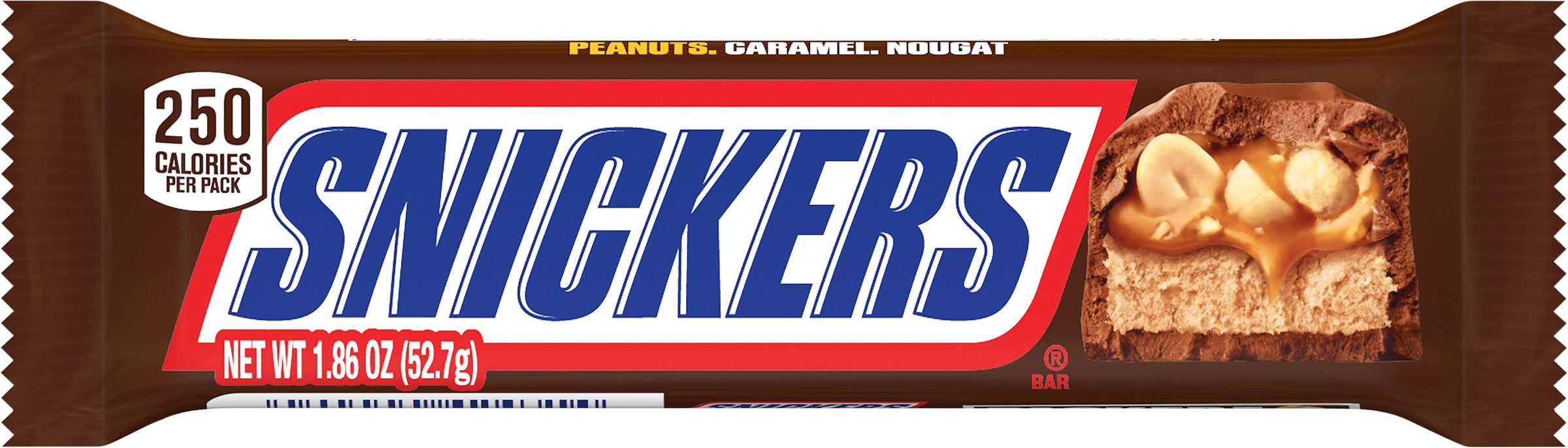 SNICKERS Singles Size Chocolate Candy Bars, 1.86 Oz