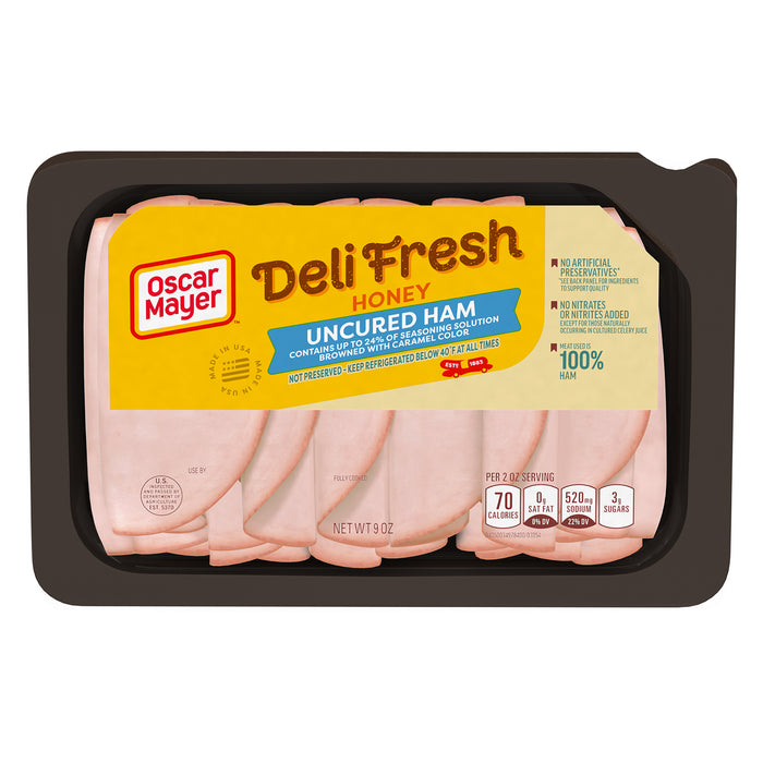 Oscar Mayer - Uncured Ham (honey), 9oz