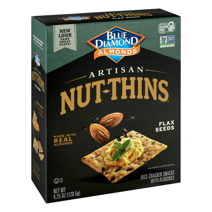 Nut-Thins Flax Seeds Rice Cracker 4.25 oz