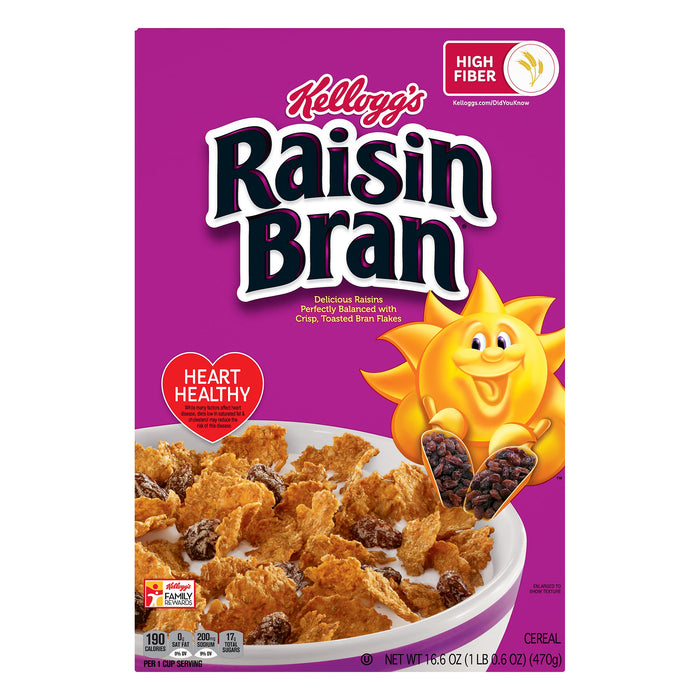 Kelloggs Raisin Bran Cereal, 16.6 oz