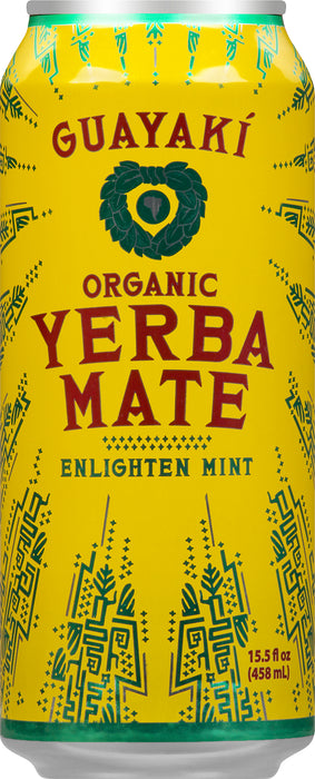 Guayaki Organic Enlighten Mint Yerba Mate 15.5 oz
