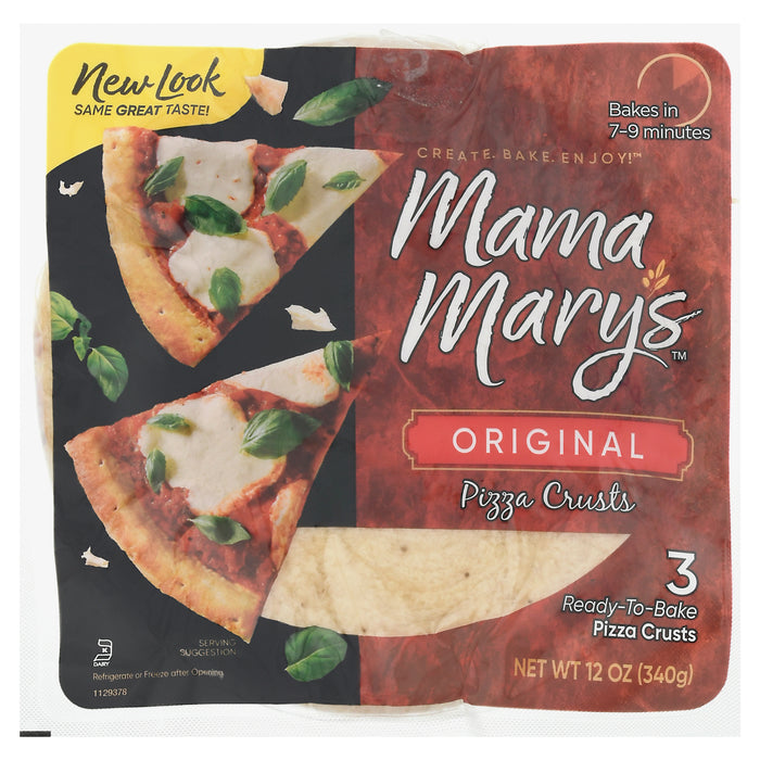 Mama Mary's 7" Pizza Crust, 3 ct