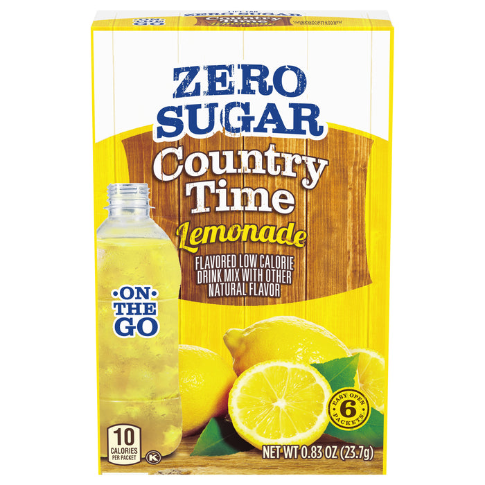 Country Time Lemonade, On-The-Go, 6 ct