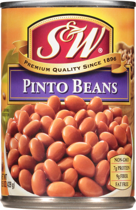 S&W Pinto Beans 15.5 oz