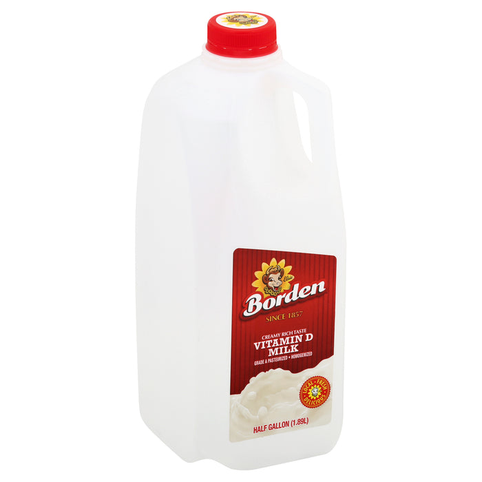 Borden - Whole Milk, 1/2 gal