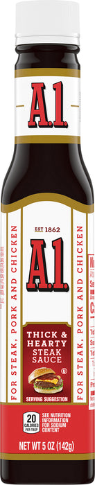 A.1. Thick & Hearty Steak Sauce 5 oz. Bottle