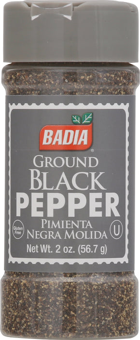 Badia - Ground Black Pepper, 2 oz