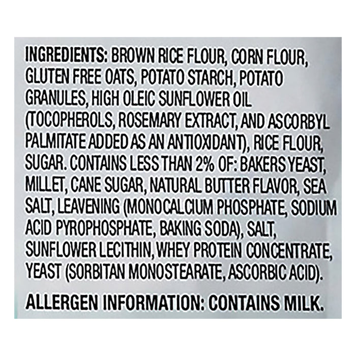 Miltons Gluten Free Crispy Sea Salt Baked Crackers 4.5 oz