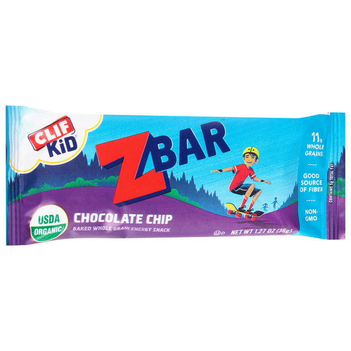 ClifKid Zbar - Chocolate Chip, 1.27 oz