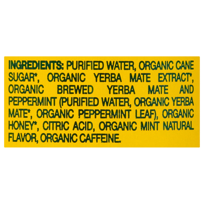 Guayaki Organic Enlighten Mint Yerba Mate 15.5 oz