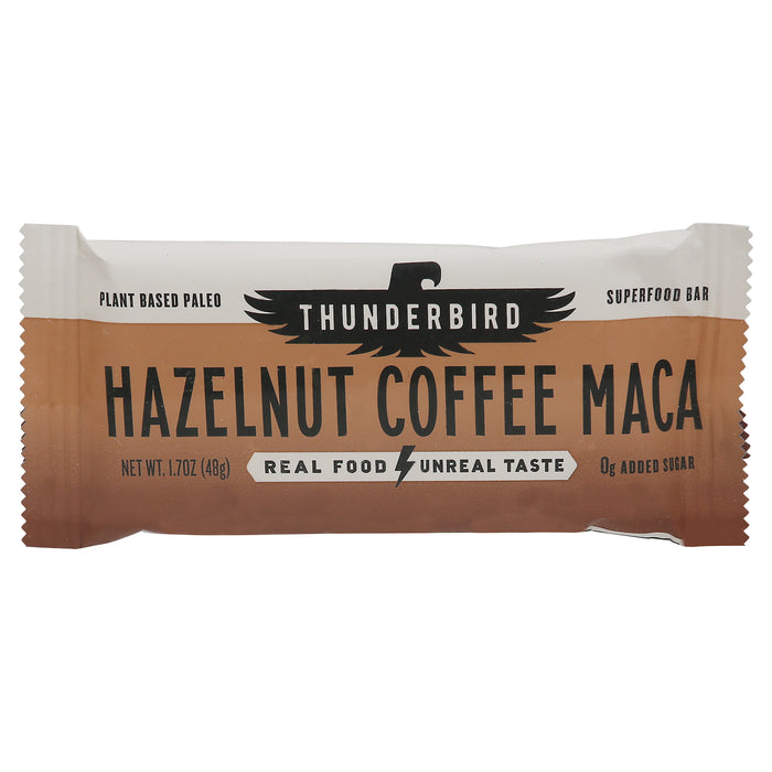 Thunderbird Hazelnut Coffee Maca Superfood Bar 1.7 oz