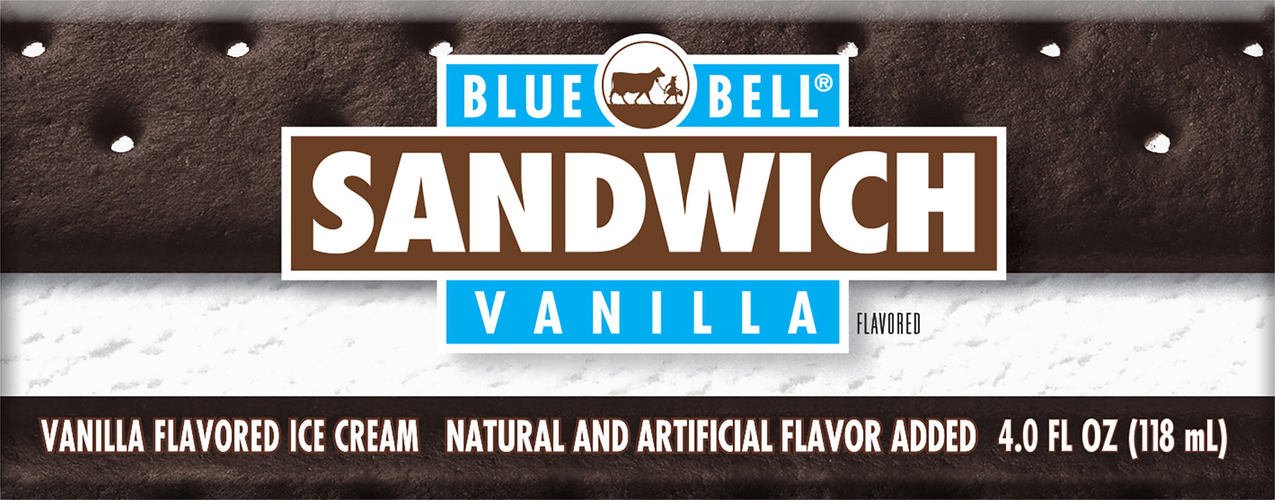 Blue Bell - Vanilla Sandwich