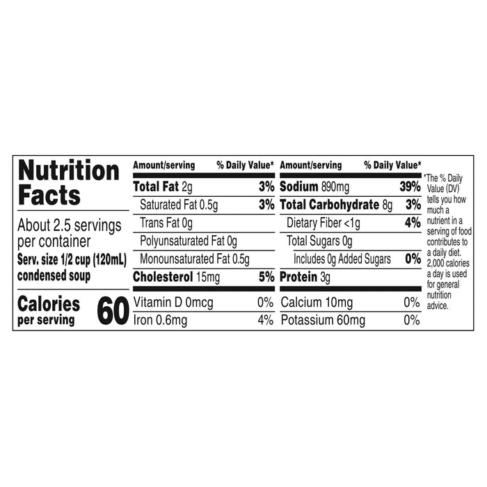 Campbell's Chicken Noodle Condensed Soup 10.75 oz