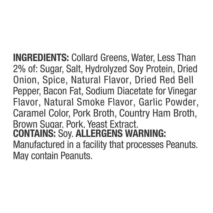 Glory Foods Southern Style Seasoned Collard Greens 27 oz