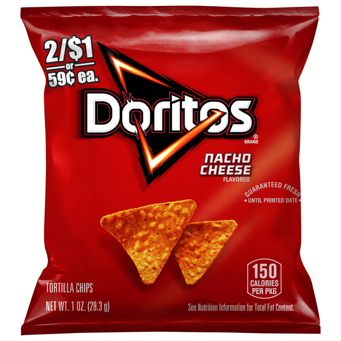 Doritos - Nacho Cheese Chips, 1 oz
