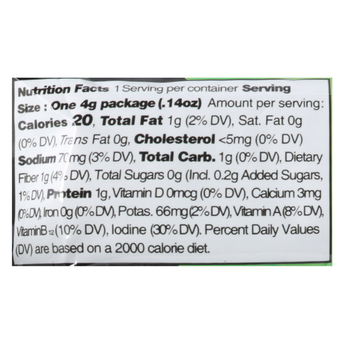 Ocean's Halo Chili Lime Seaweed Snack 0.14 oz