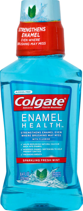 Colgate - Enamel Health Mint Mouthwash, 8.4 oz