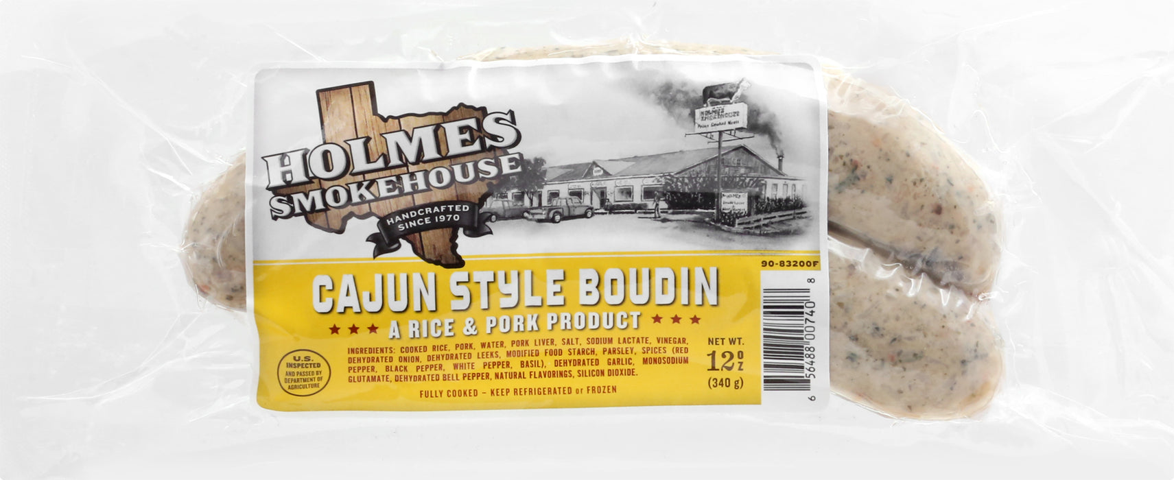 Holmes Smokehouse Cajun Style Boudin 12 oz