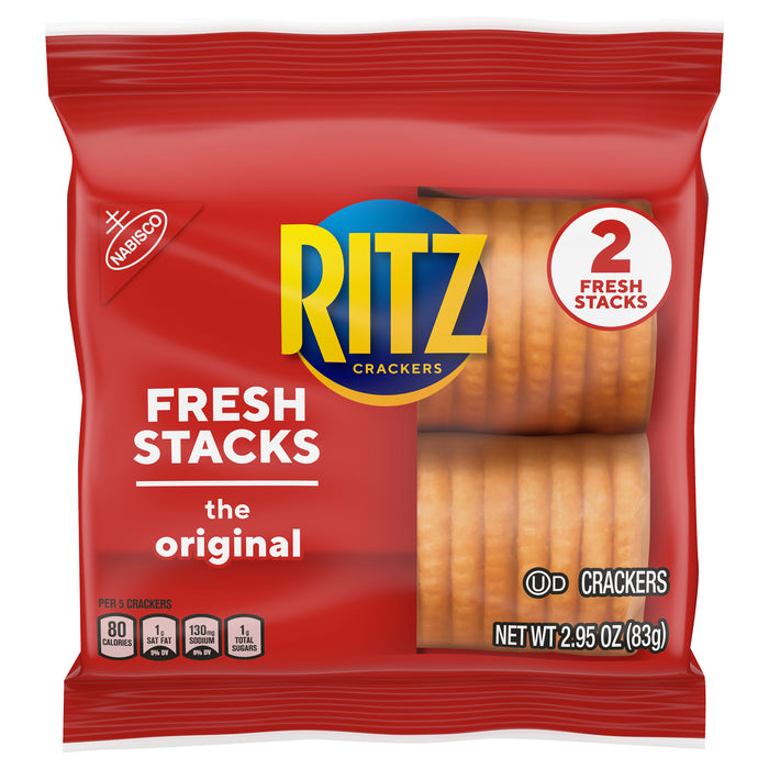 Nabisco Ritz Original Fresh Stacks Crackers 2.95 oz. Pack