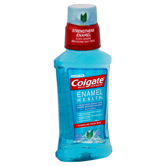 Colgate - Enamel Health Mint Mouthwash, 8.4 oz