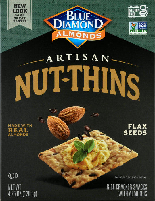 Nut-Thins Flax Seeds Rice Cracker 4.25 oz