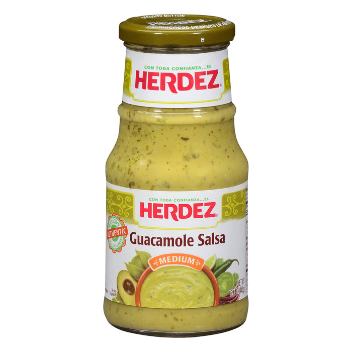 Herdez Medium Guacamole Salsa 15.7 oz