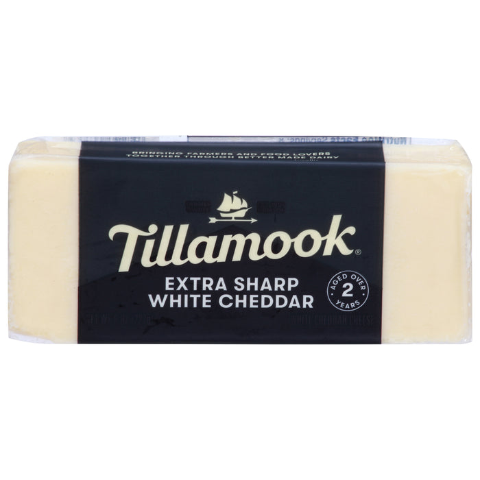 Tillamook Extra Sharp White Cheddar, 8 oz