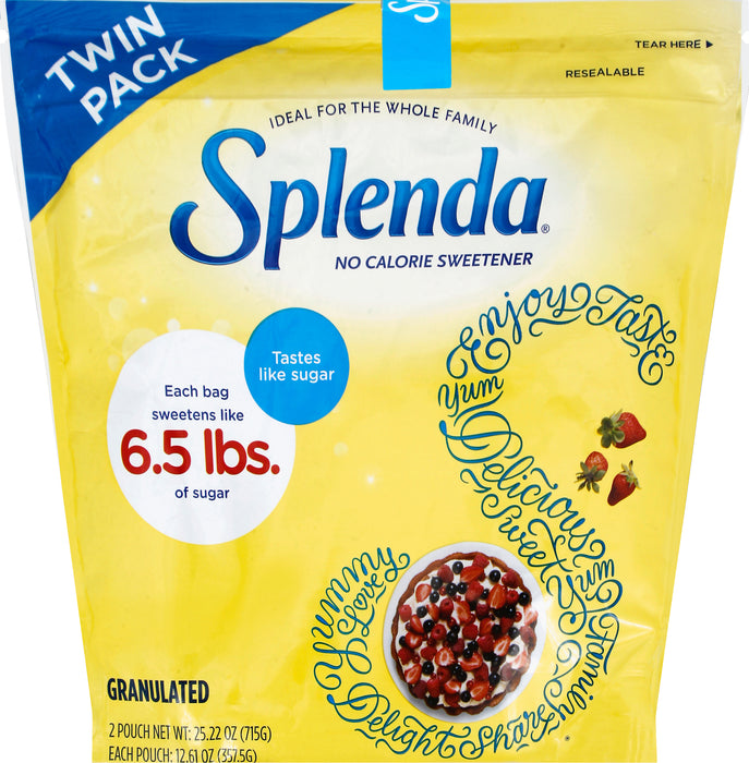 Splenda Twin Pack Granulated No Calorie Sweetener 2.0 ea