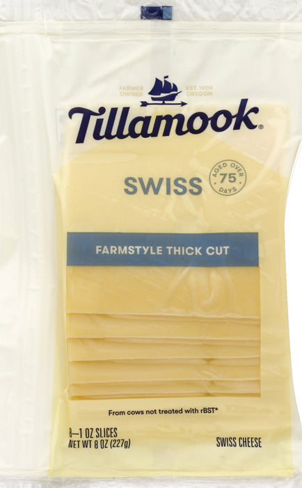 Tillamook TILLAMOOK SWISS SLICE 8 CT