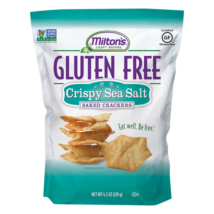 Miltons Gluten Free Crispy Sea Salt Baked Crackers 4.5 oz