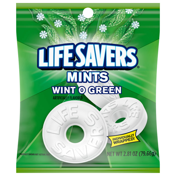 Life Savers Wint-o-Green Mint Candies, 2.81 oz