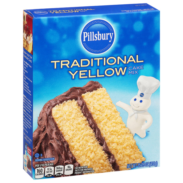 Pillsbury Yellow Cake Mix, 15.25 oz