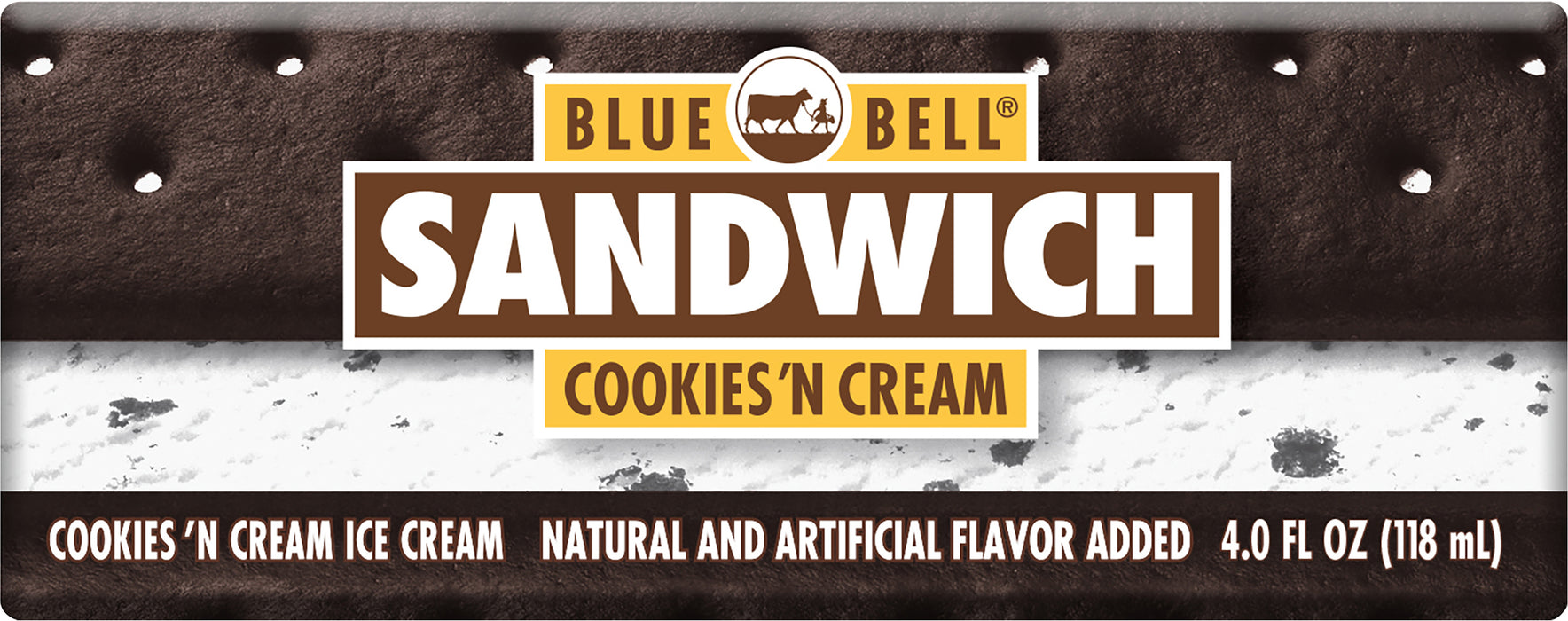 Blue Bell - Cookies & Cream Sandwich