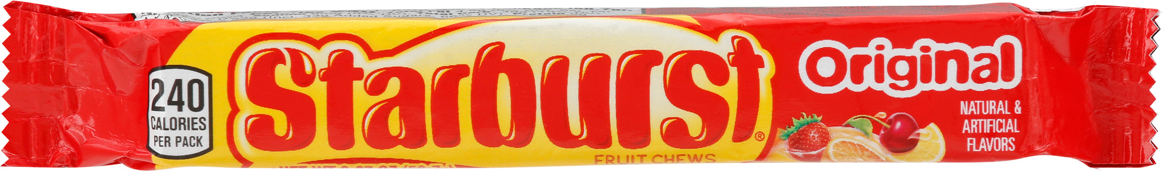 Starburst Original Fruit Chews 2.07 oz Wrapper