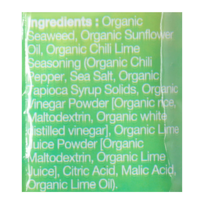 Ocean's Halo Chili Lime Seaweed Snack 0.14 oz