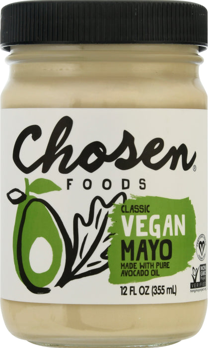 Chosen Foods - Avocado Oil Vegan Mayo, 12 oz.