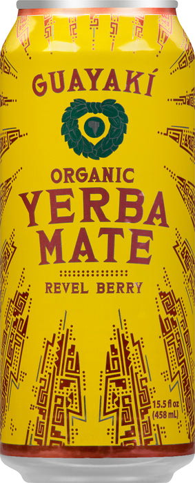 Guayaki Organic Revel Berry Yerba Mate 15.5 oz