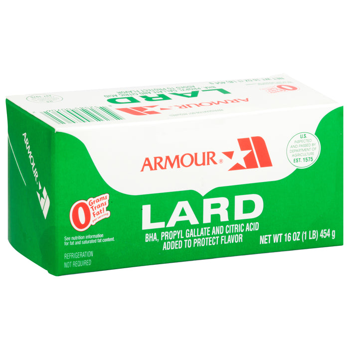 Armour Lard 16 oz